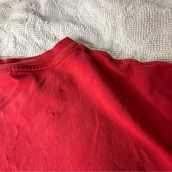 Mickey Mouse & Goofy - "Making Music" Red Shirt - Pocket -XL- The Disney Store - Picture 6 of 10